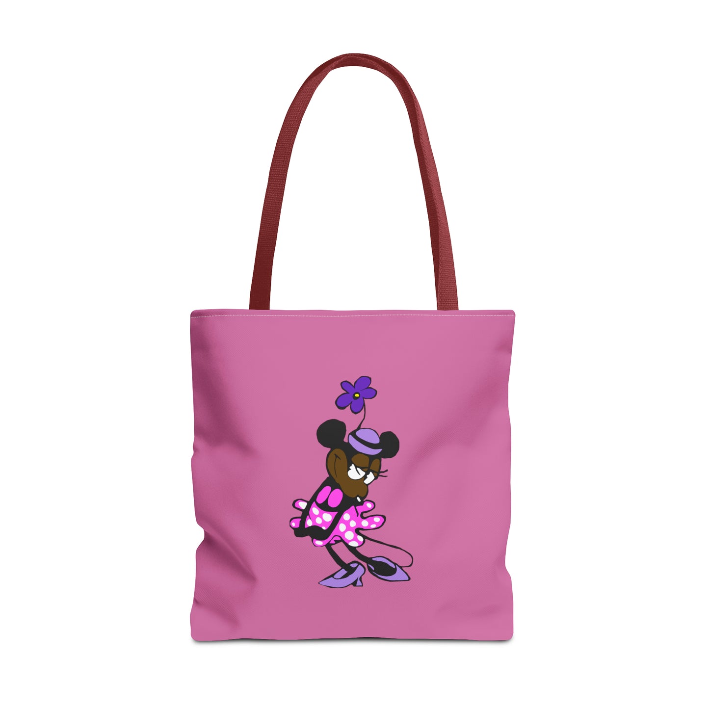 "Mickey & Minnie Black Love" Tote Bag