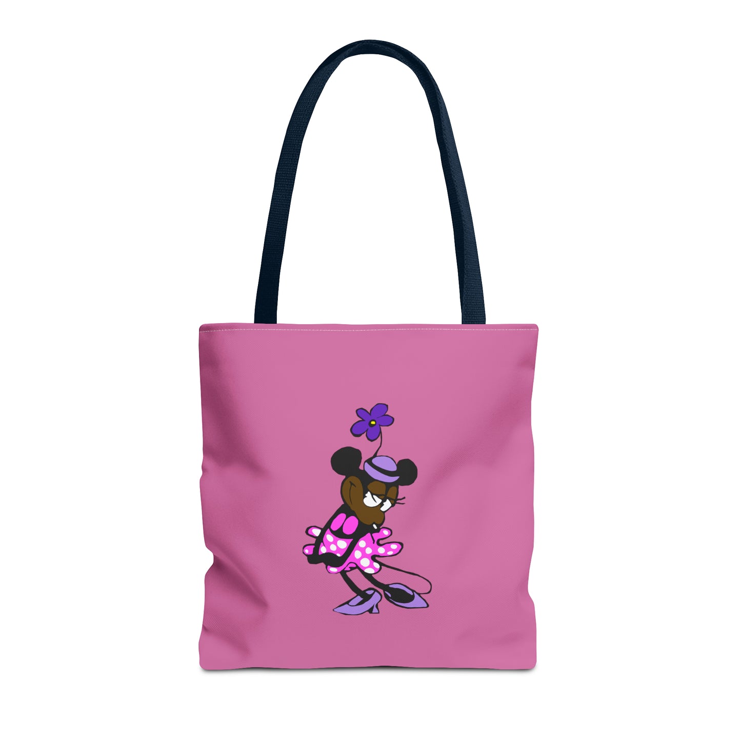 "Mickey & Minnie Black Love" Tote Bag