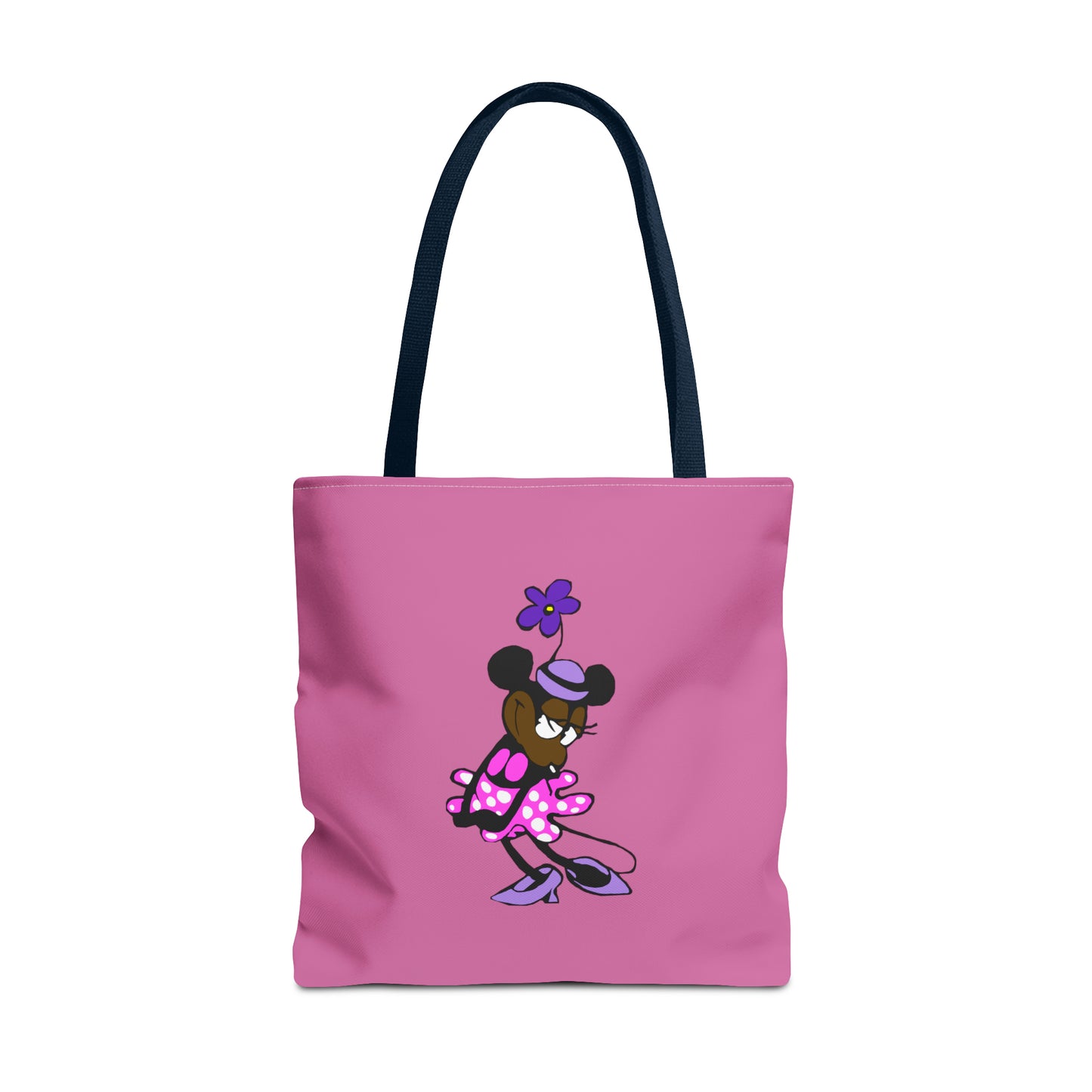 "Mickey & Minnie Black Love" Tote Bag