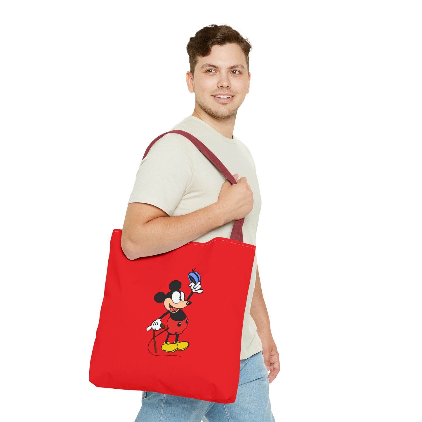 "Mickey & Minnie Black Love" Tote bag